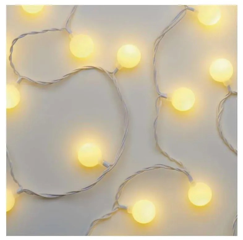 LED Karácsonyi kültéri lánc 40xLED/9m IP44 meleg fehér