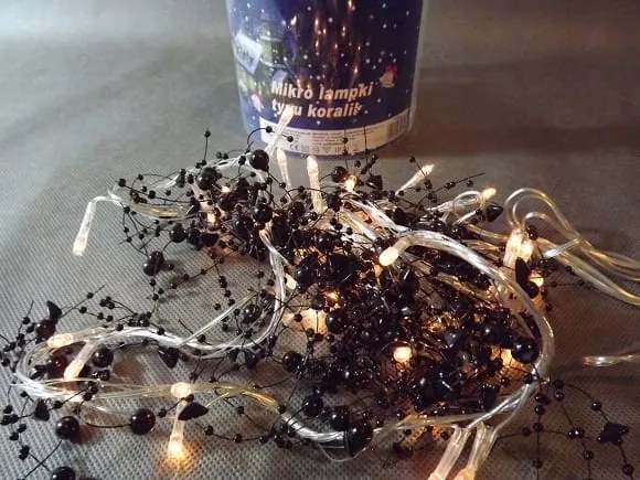 Karácsonyfa lámpák 40L mikro gyöngy típusú lámpák