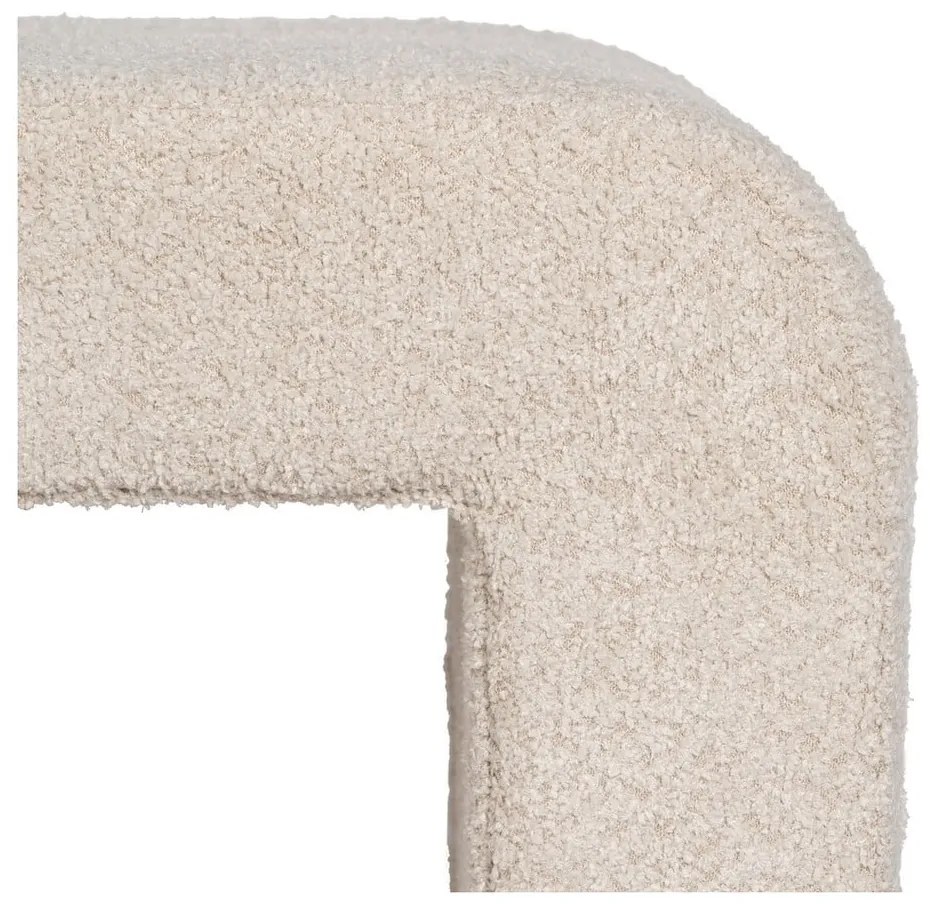 Bézs buklé puff Suave – Ixia