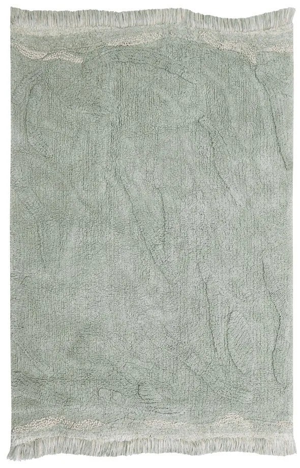 Mentazöld pamut gyerek játszószőnyeg 90x130 cm Waves – Lorena Canals