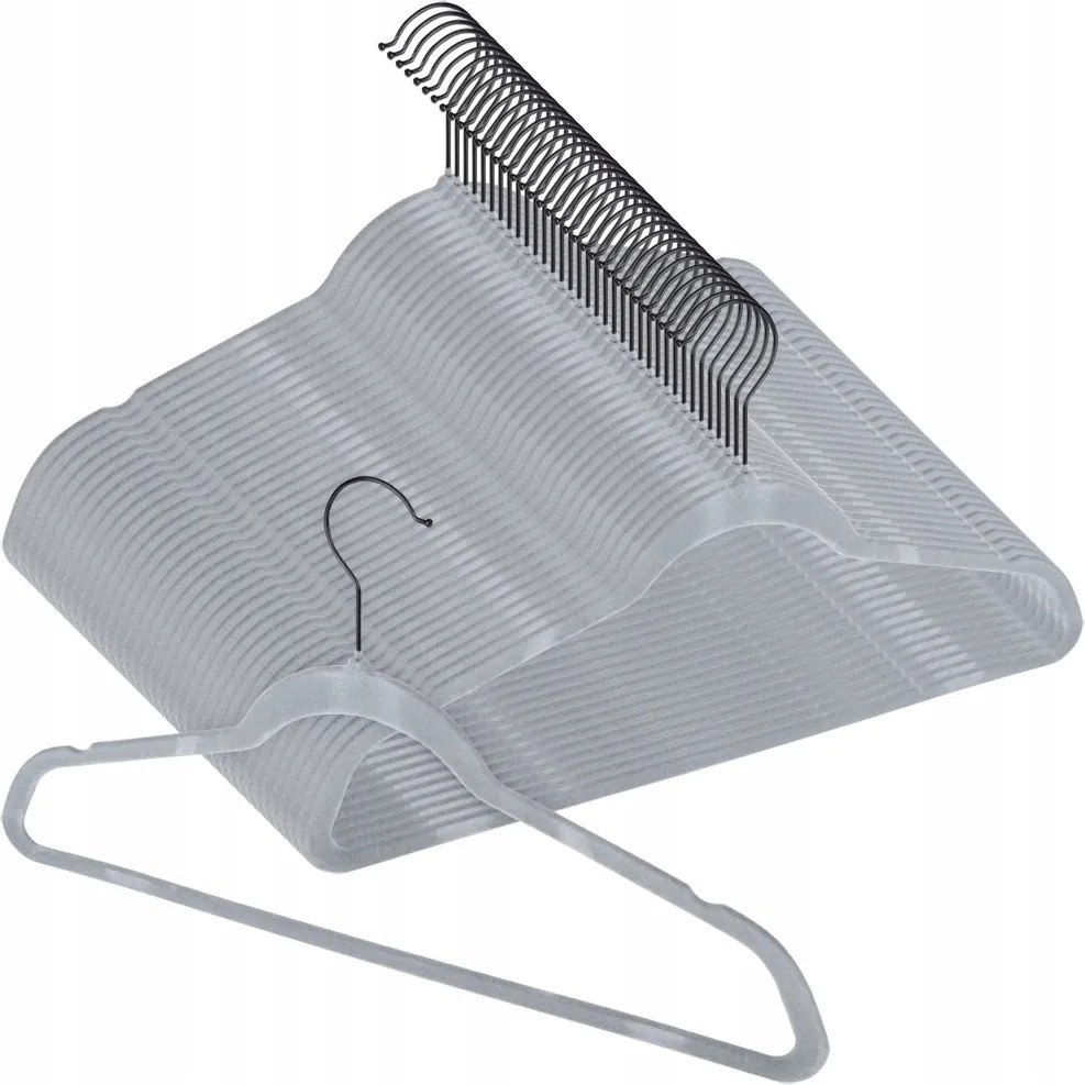 30x Ruhaakasztók Ruházat velúr forgó akasztós ruhaszekrény