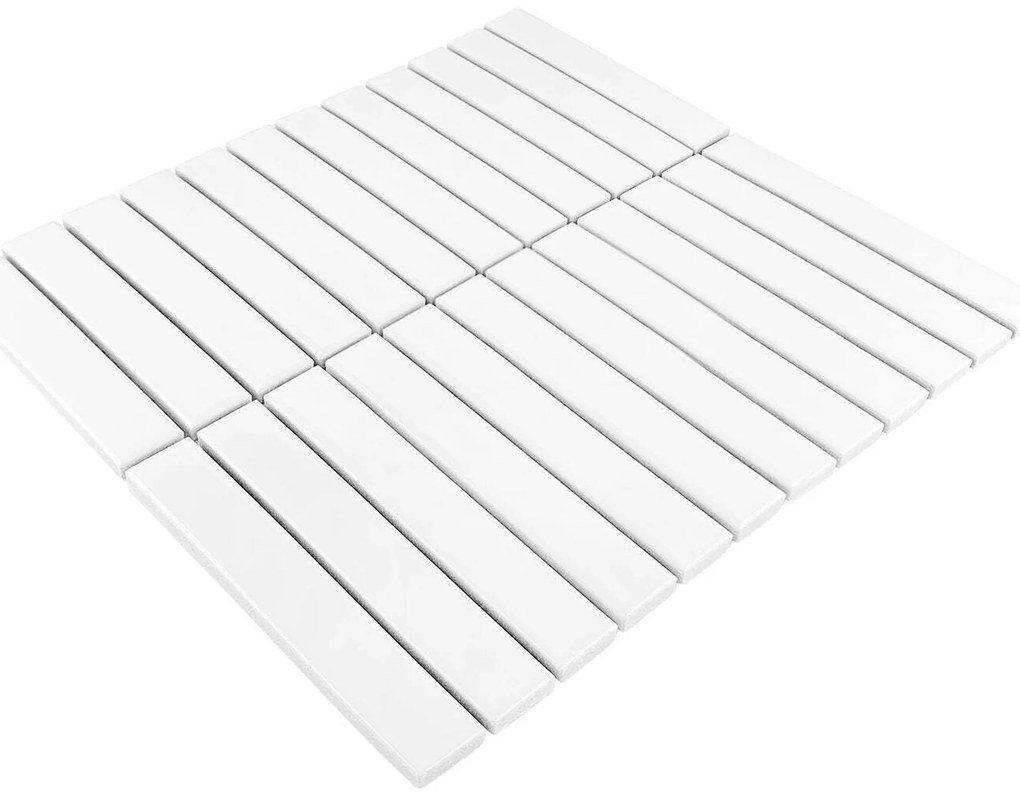 Mozaik dekorcsempe 133420 white