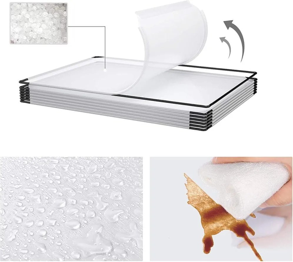 BEN átlátszó műanyag állatkarám, 143x71x47cm, átlátszó SongmicsHome