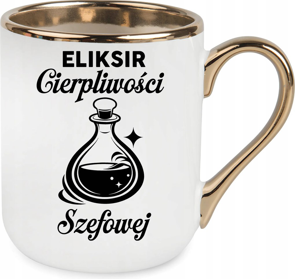 Arany Bögre Türelem Elixír Ajándék A Főnöknek A Munkához