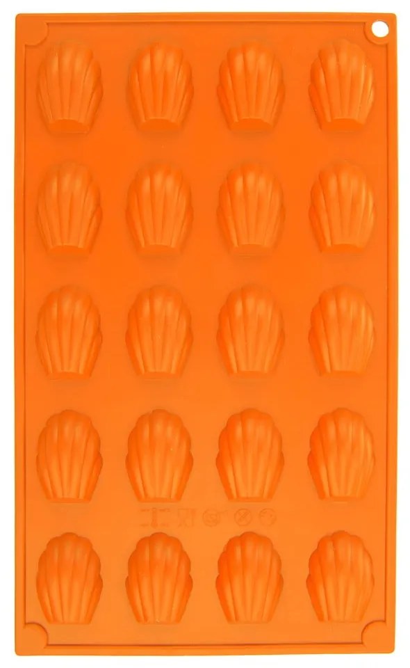Szilikon madeleine sütőforma 17,5x29,5 cm – Orion