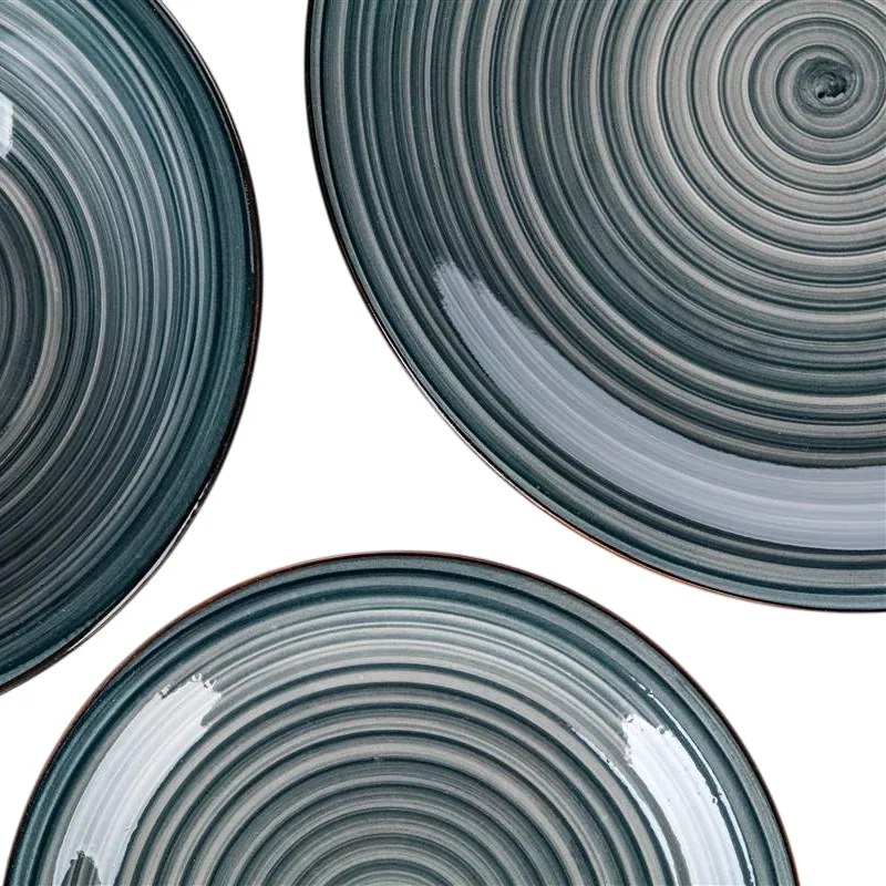 Banquet Spiral Blue 30 db-os étkeszlet