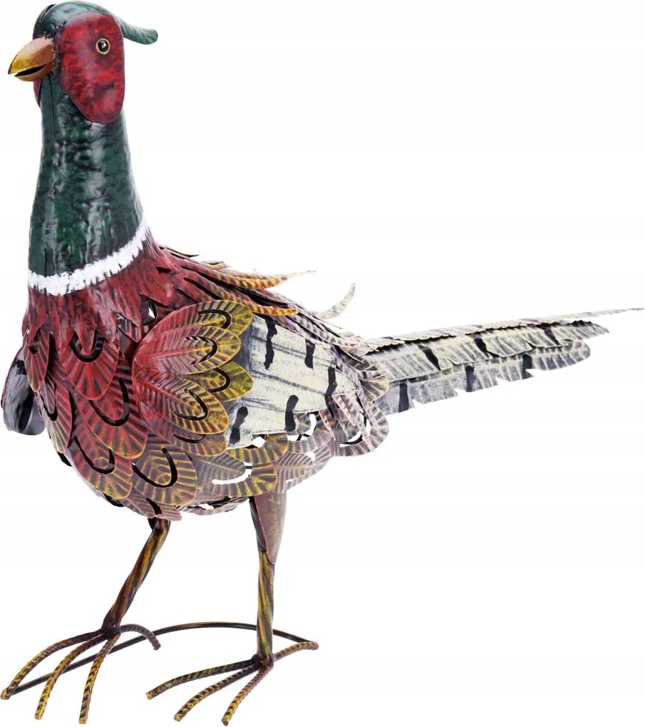 Dekoratív Madár Fácán a kertbe 40x58 cm Kerti szobor Kerti figura