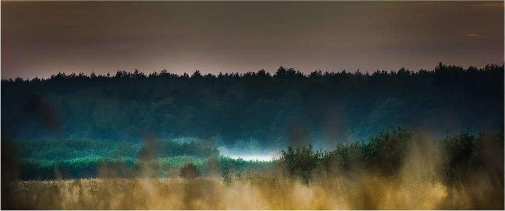 Kép - Hegyi táj (120x50 cm)