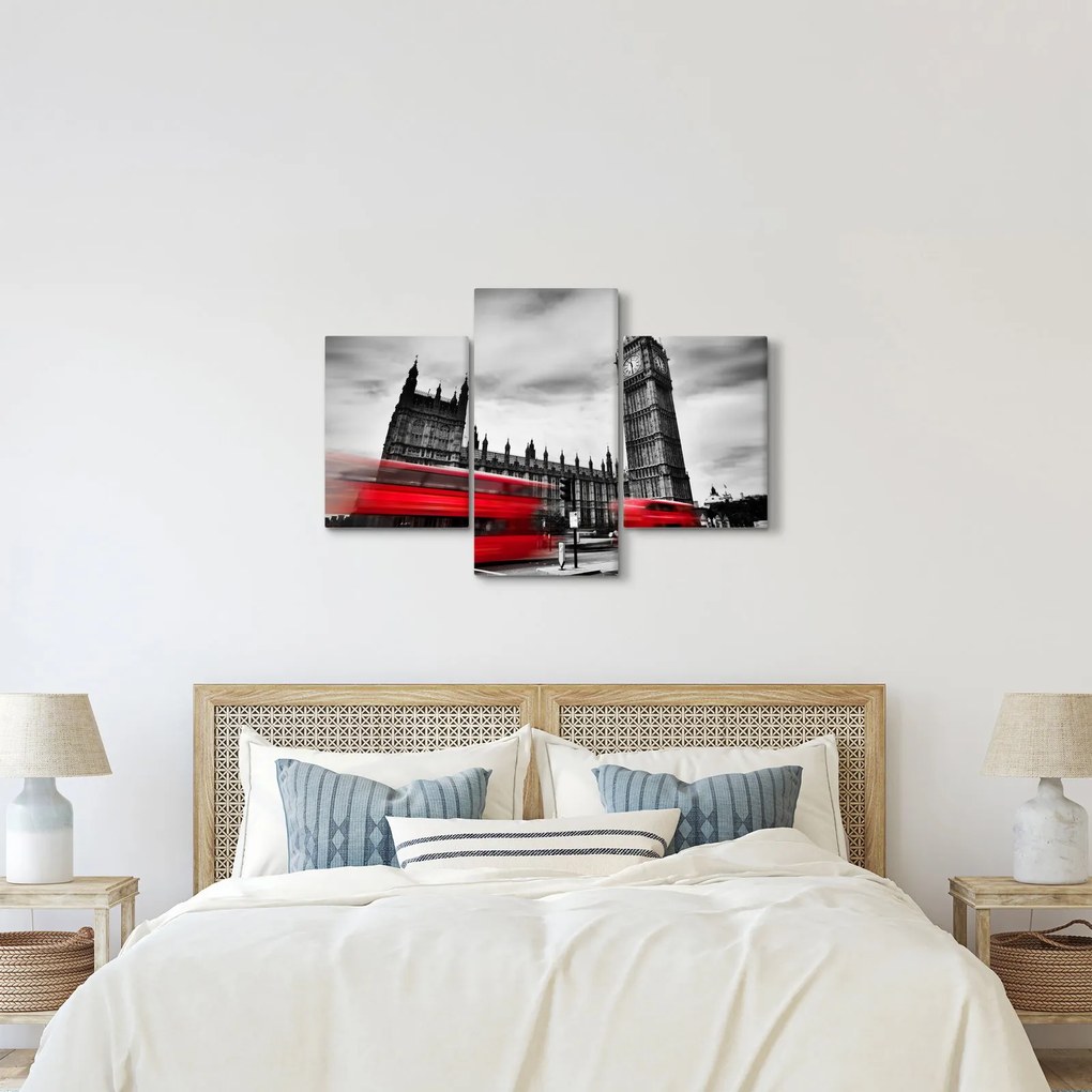Kép - a Parlament londoni házai (90x60 cm)