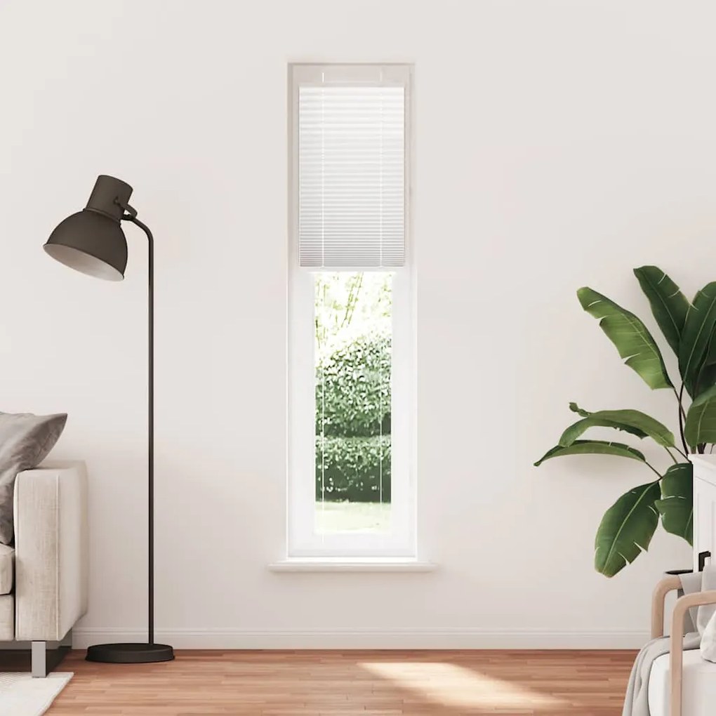 pliszírozott redőny Fehér 50x200 cm szövetszélesség 49,4 cm
