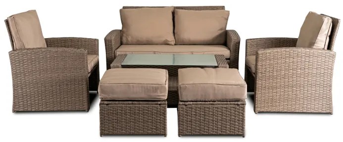 Florida bézs rattan bútor