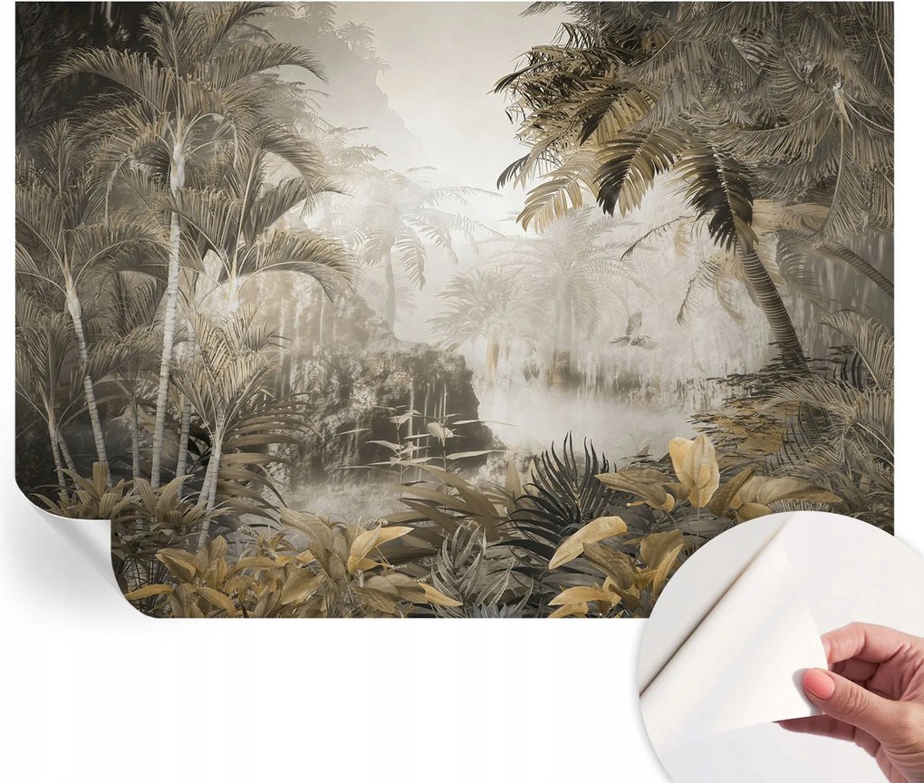 Öntapadós Dekoratív Fotótapéta Hálószobába Trópusi erdő 208x146 cm