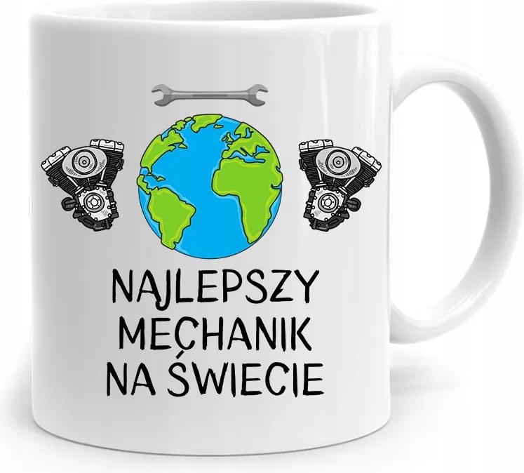 Ajándék Bögre A Szerelőnek A Világ Legjobbja fényképes nyomattal