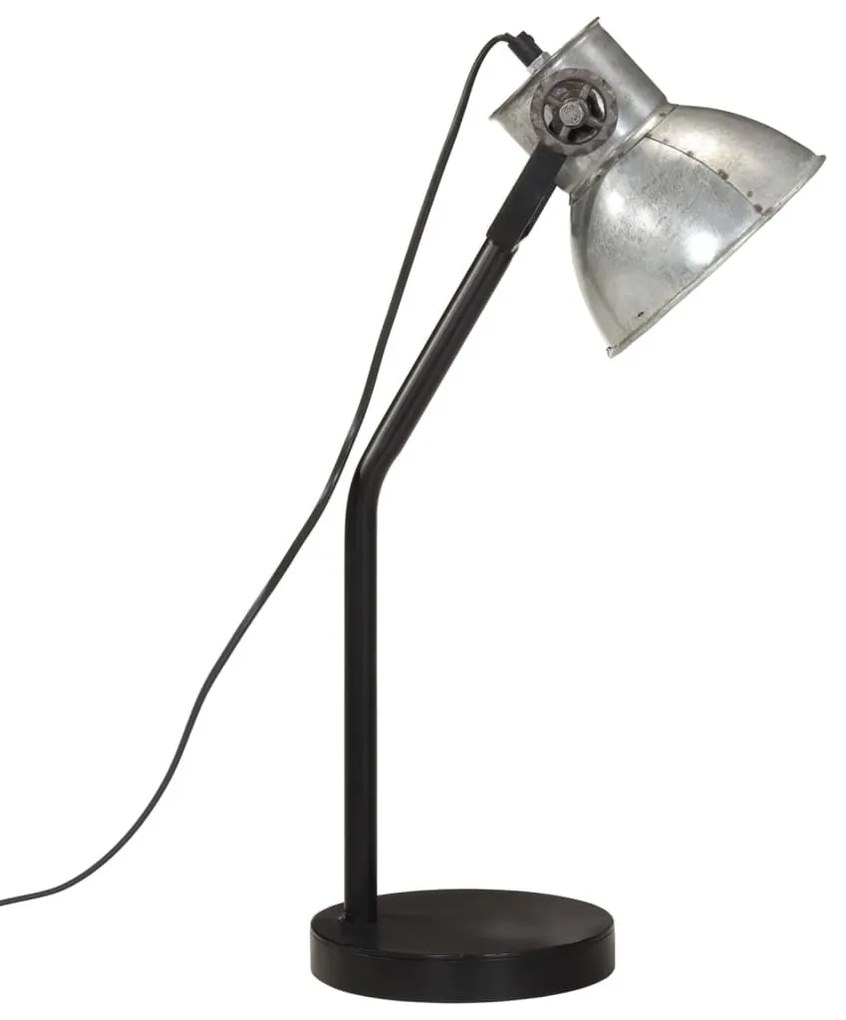 vintage ezüst asztali lámpa 25 W 17x17x60 cm E27