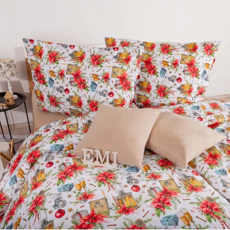 EMI Belight karácsonyi pamut ágyneműhuzat