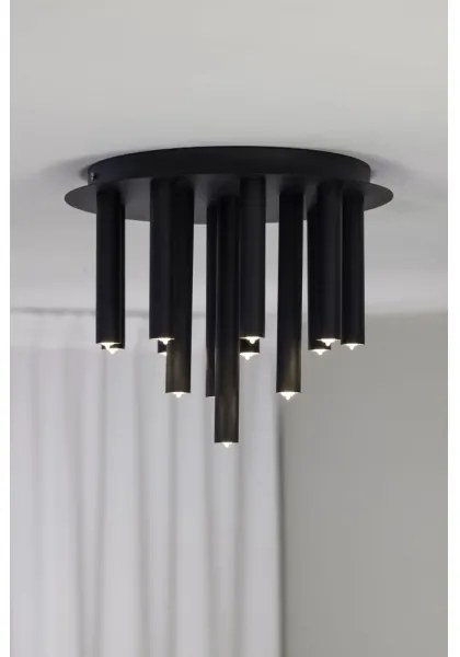 Markslöjd 108505 - Mennyezeti lámpa GOCCE 13xG9/10W/230V fekete