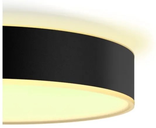 Philips - LED dimmelhető mennyezeti lámpatest Hue ENRAVE M LED/19,2W/230V fekete + távirányító
