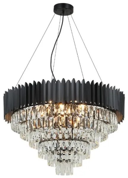 Brilagi - CARLOS kábeles csillár, 11× E14 foglalat, max. 40 W, 230 V, átmérő 80 cm