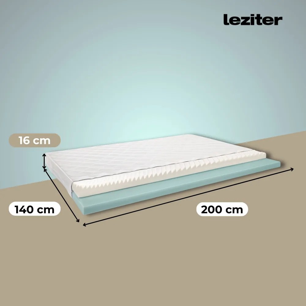 DreamX szivacs matrac 140x200x16