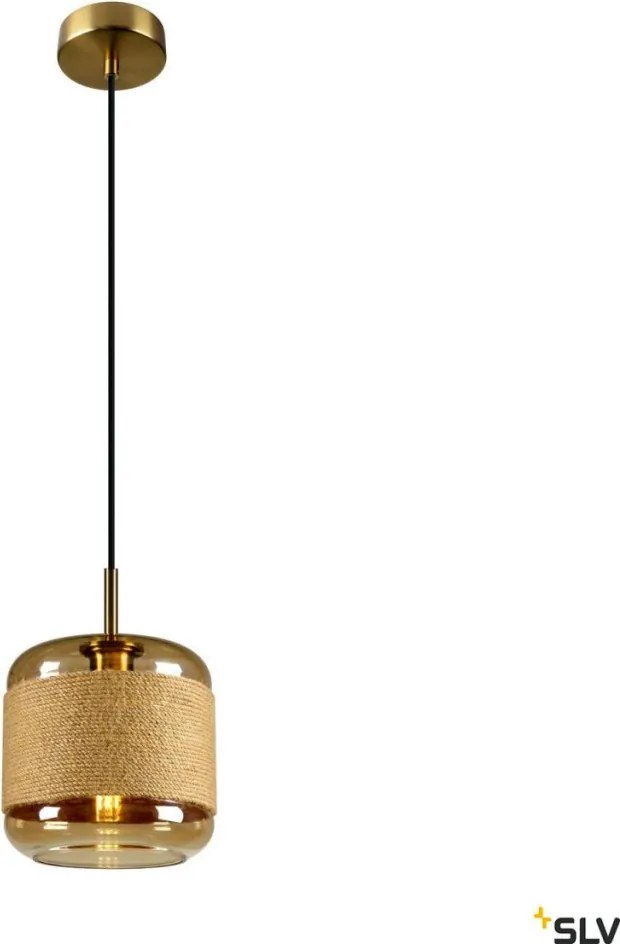 SLV PANTILO ROPE 1007589 Függőlámpa 1x15W/E27 IP20