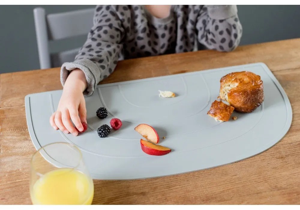 Rainbow kék szilikon tányéralátét, 47 x 26 cm - Kindsgut