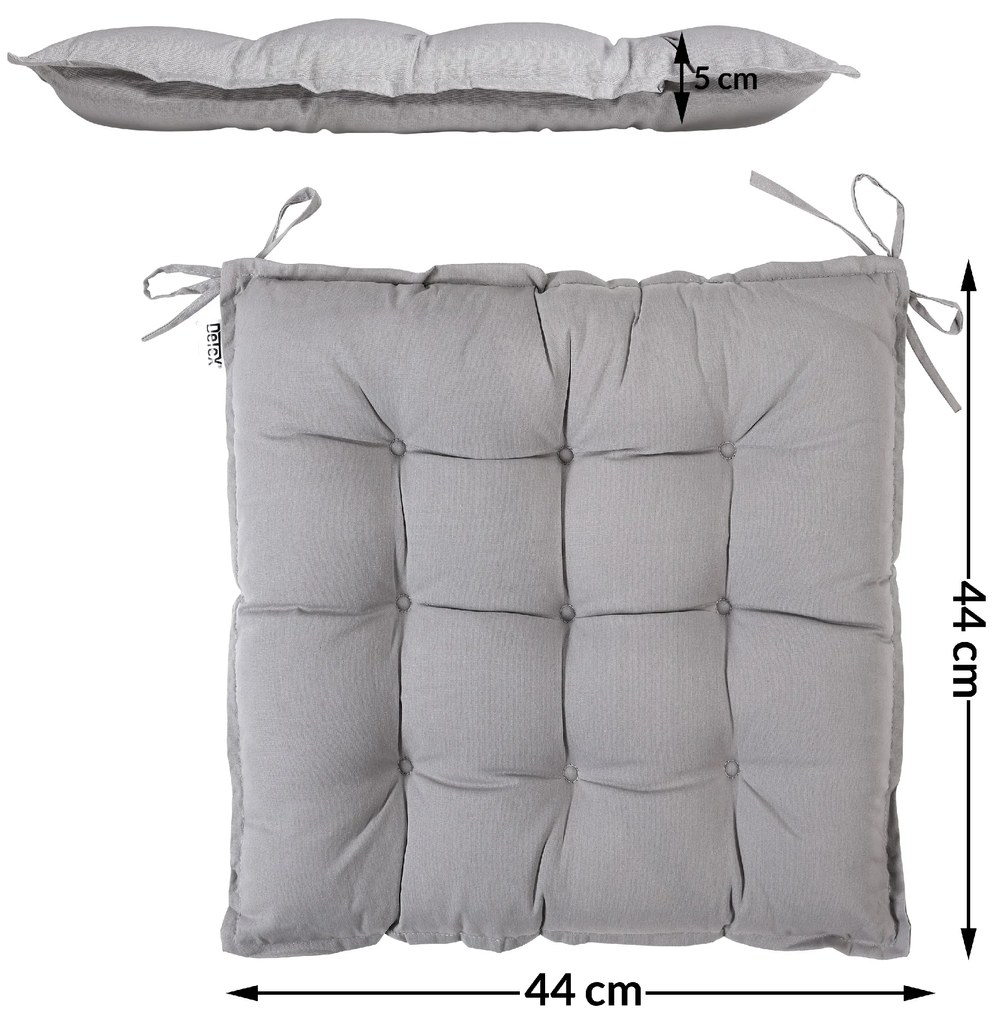 Detex® 4 x Cozy párna - szürke