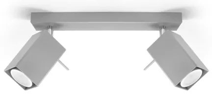 Sollux SL.0456 - MERIDA 2xGU10/40W/230V szürke spotlámpa