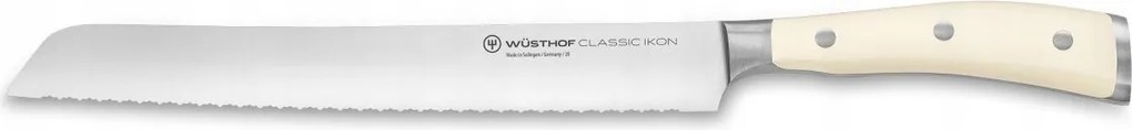 Wusthof Kenyérvágó kés 23 cm Classic Ikon Creme