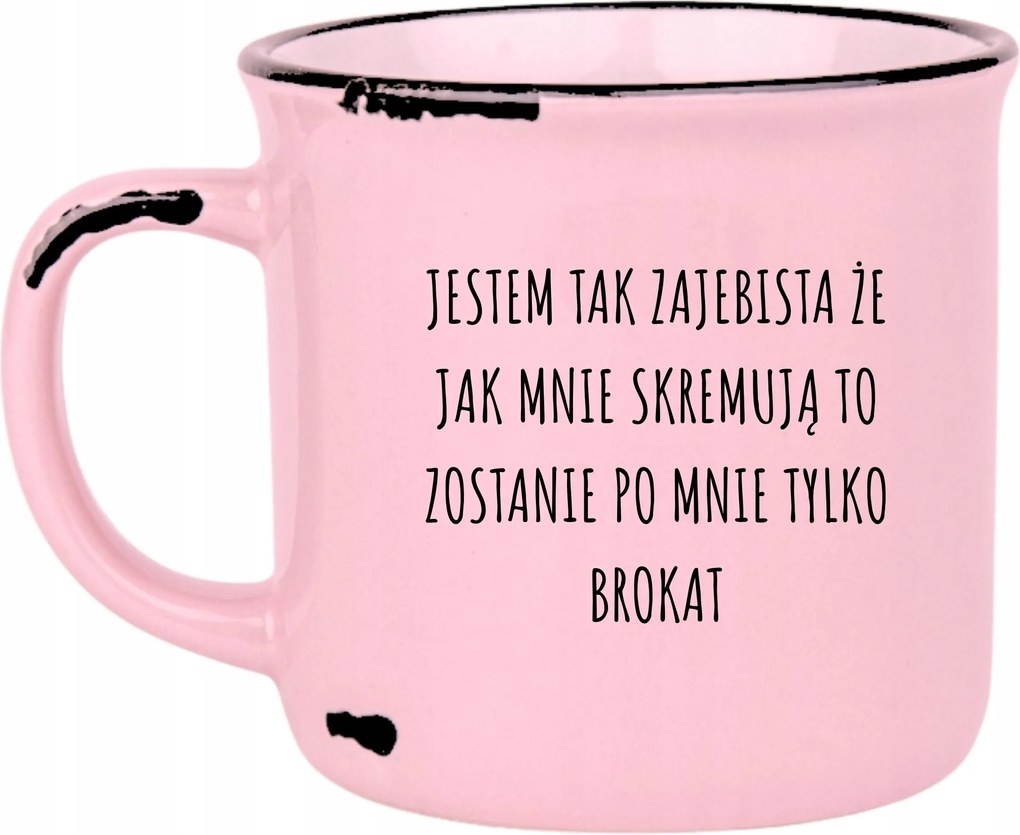 Bögre Rózsaszín Retro Ajándék Vicces Anyák Napja Csak Csillámpor Marad