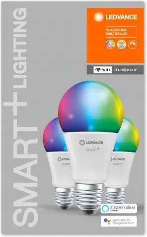 Ledvance Led izzók E27 9W DIM Smart+ WiFi Rgb x3