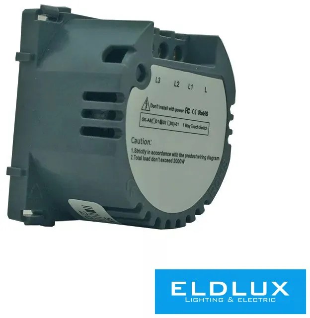ELDLUX ELDTREND nyomógomb-impulzus érintőkapcsoló (101N)