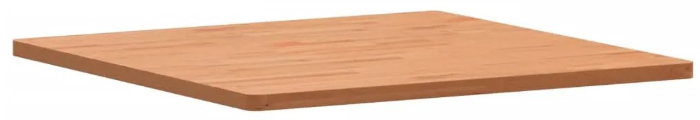tömör bükkfa négyzet alakú asztallap 80 x 80 x 2,5 cm