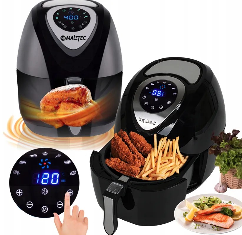 MalTec AirFryer légsütő 4,3 l