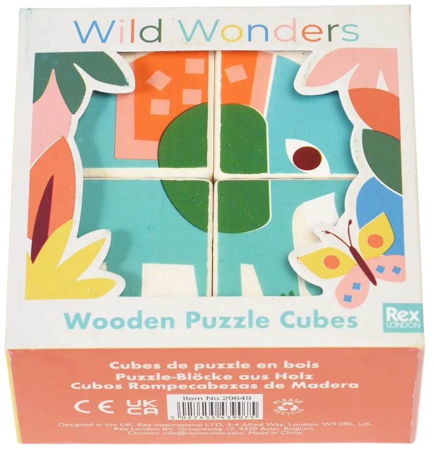 Fa kockák Wild Wonders – Rex London