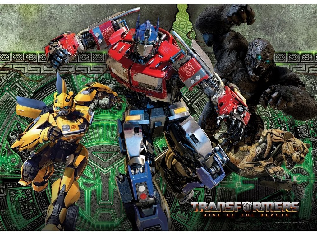 Gyerek fotótapéta Transformers 253 x 182 cm, 4részes