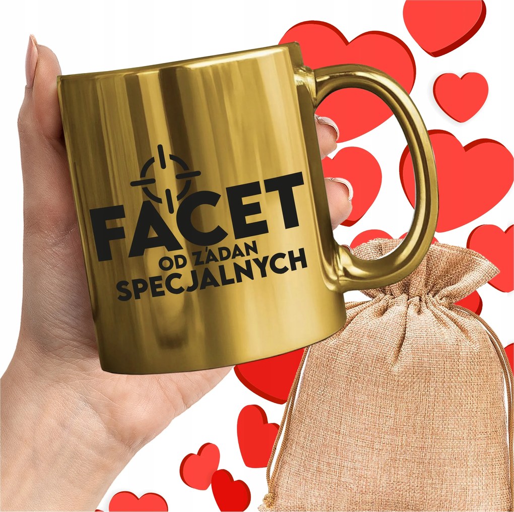 Bögre Arany Srác Különleges Feladatok Arany Bögre Valentin Napi Nyomtatással