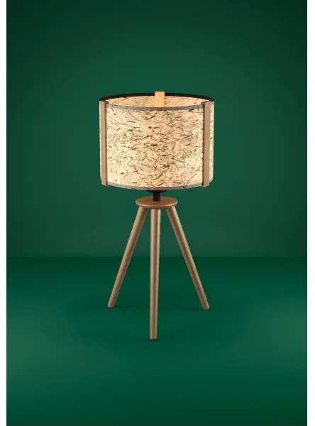 Eglo 390325 - Asztali lámpa HONTONGAS 1xE27/25W/230V bézs