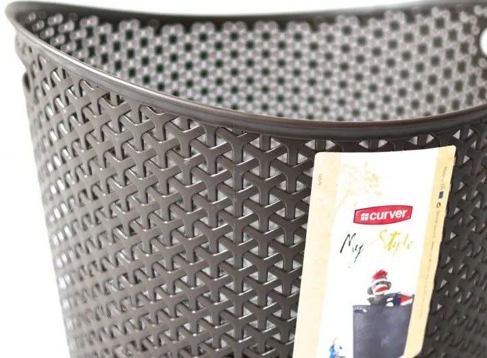 CURVER Szennyestartó kosár MY STYLE RATTAN 30 L barna