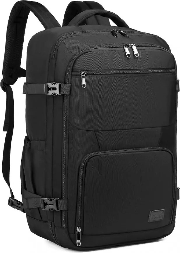 Fekete nagy kapacitású utazótáska repülőre "Explorer"