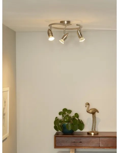 Lucide 13955/14/12 - LED Spotlámpa CARO-LED 3xGU10/5W/230V króm