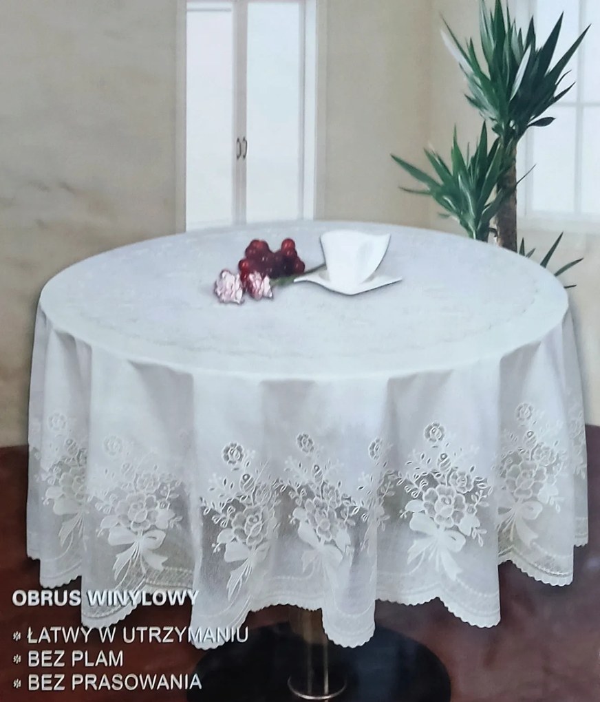 Abrosz Vinil Csipke Fehér