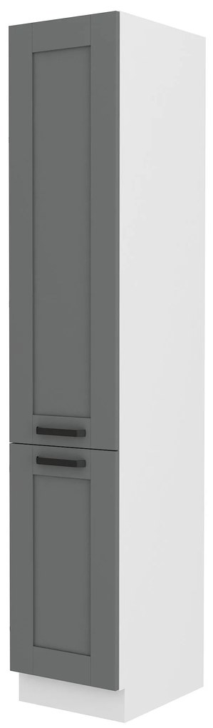 Élelmiszer szekrény Lucid 40 DK 210 2F (dustgrey + fehér). 1045565