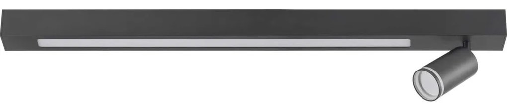 LED Mennyezeti lámpa PÁRIZS LED/24W/230V + 1xGU10/10W fekete