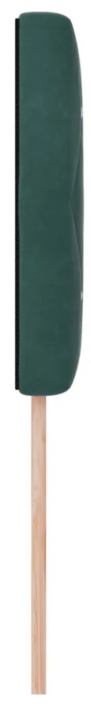 LED Fejtámla LED -es lámpákkal Argyle Sötétzöld 100 cm Bársony