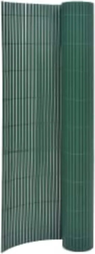 vidaXL zöld kétoldalas kerti kerítés 90 x 400 cm