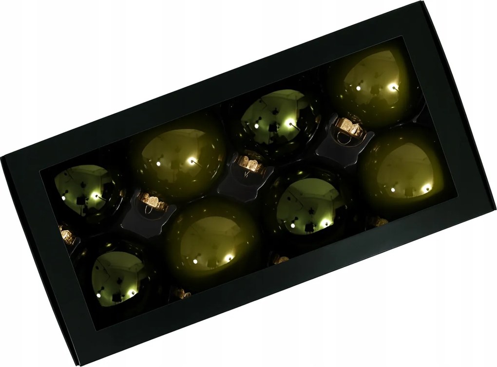 Üveg Bombák Üveg Bomba 8cm 8 db Oliva