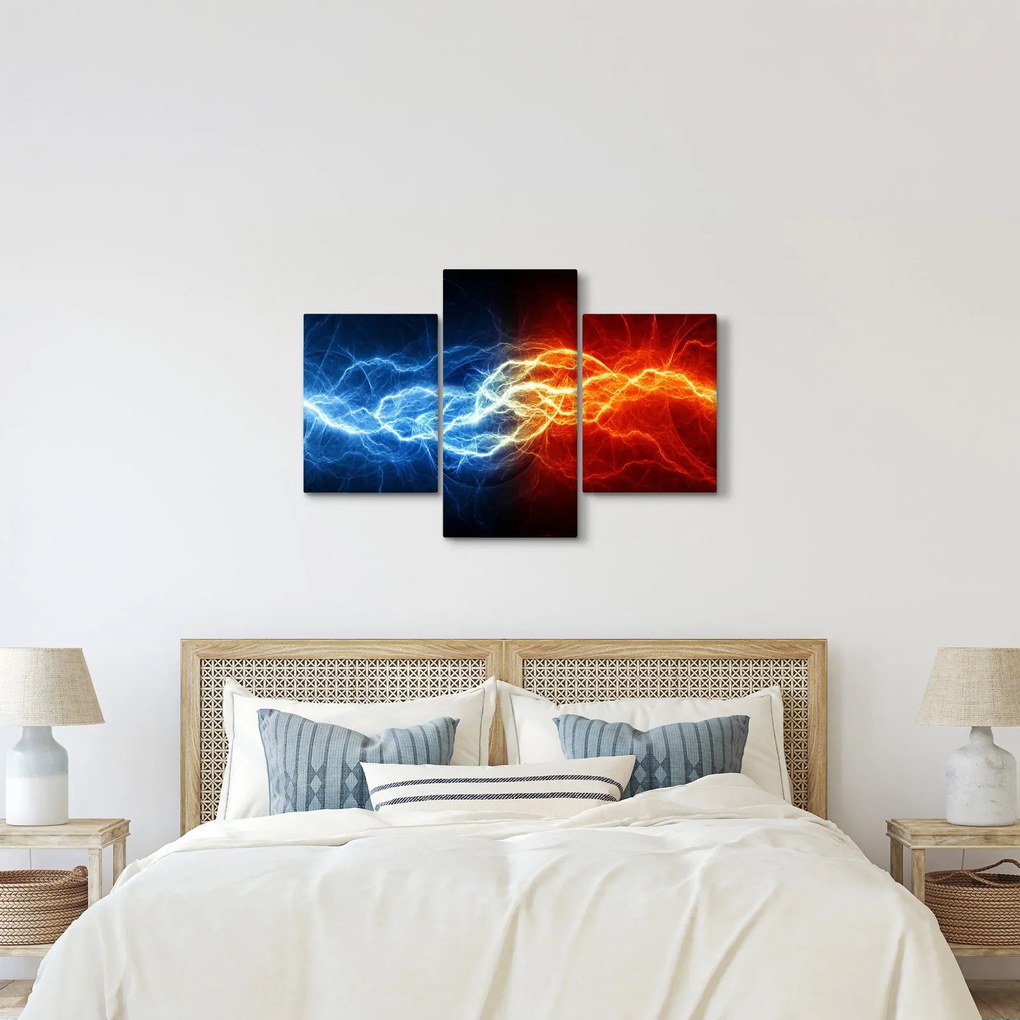 Az elektromos feszültség képe (90x60 cm)