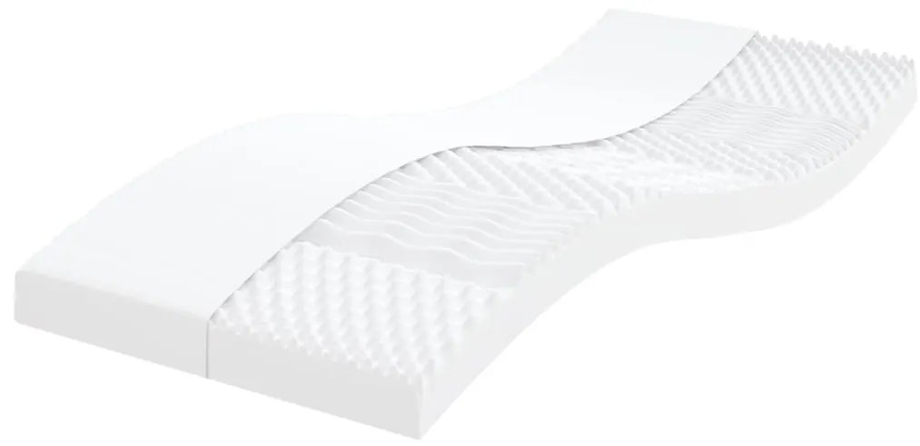 tópszínű kihúzható szövet heverő matracokkal 80 x 200 cm