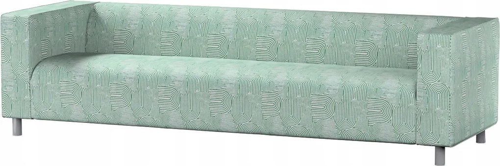 Klippan 4 személyes kanapé huzat Ikea menta-ecru