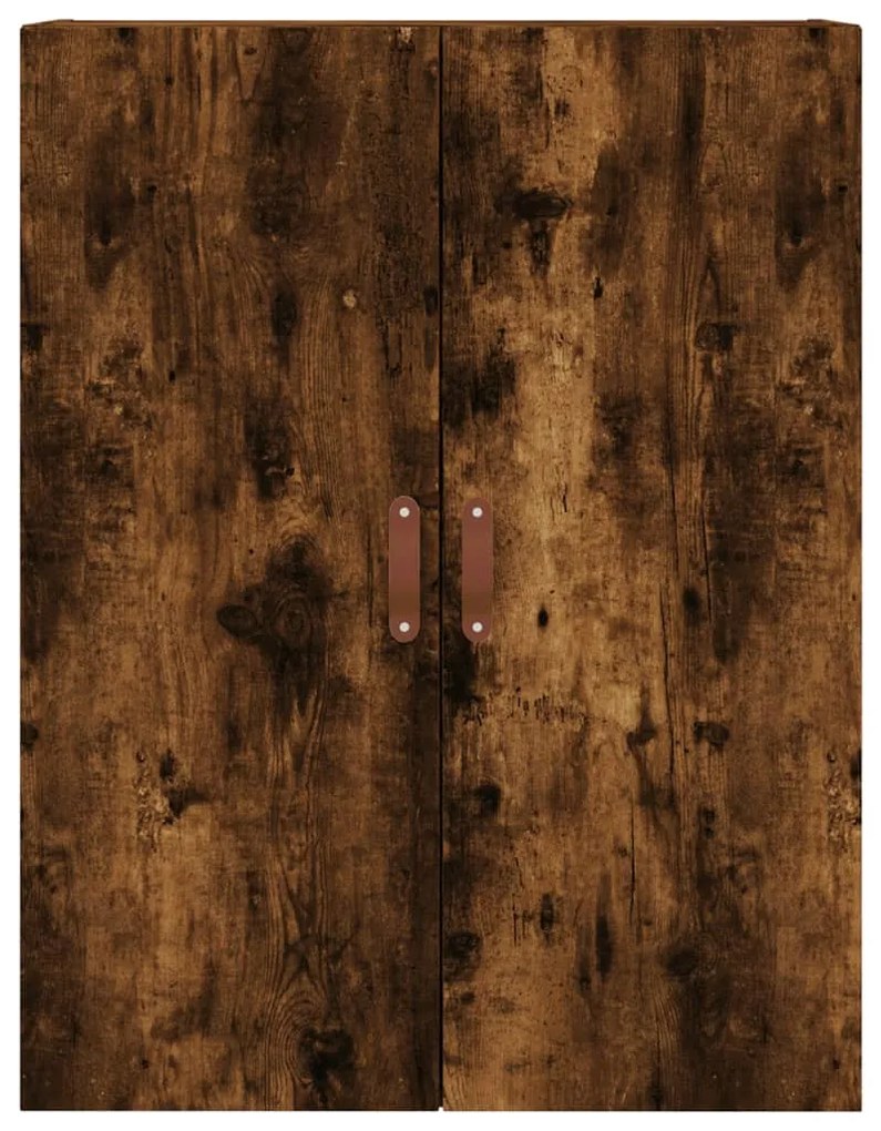 2 db füstös tölgy színű faliszekrény 69,5 x 34 x 90 cm
